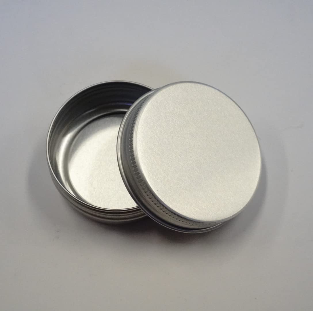 Amazon.co.jp: 【 クリームケース 】 30g シルバー アルミ クリーム缶